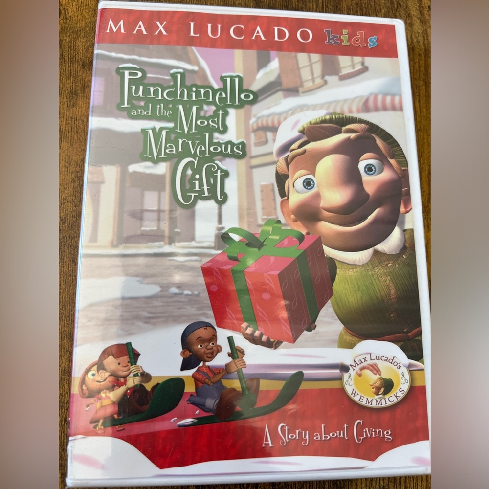 New in Box Max Lucado DVD - Punchinello and the Most Marvelous Gift